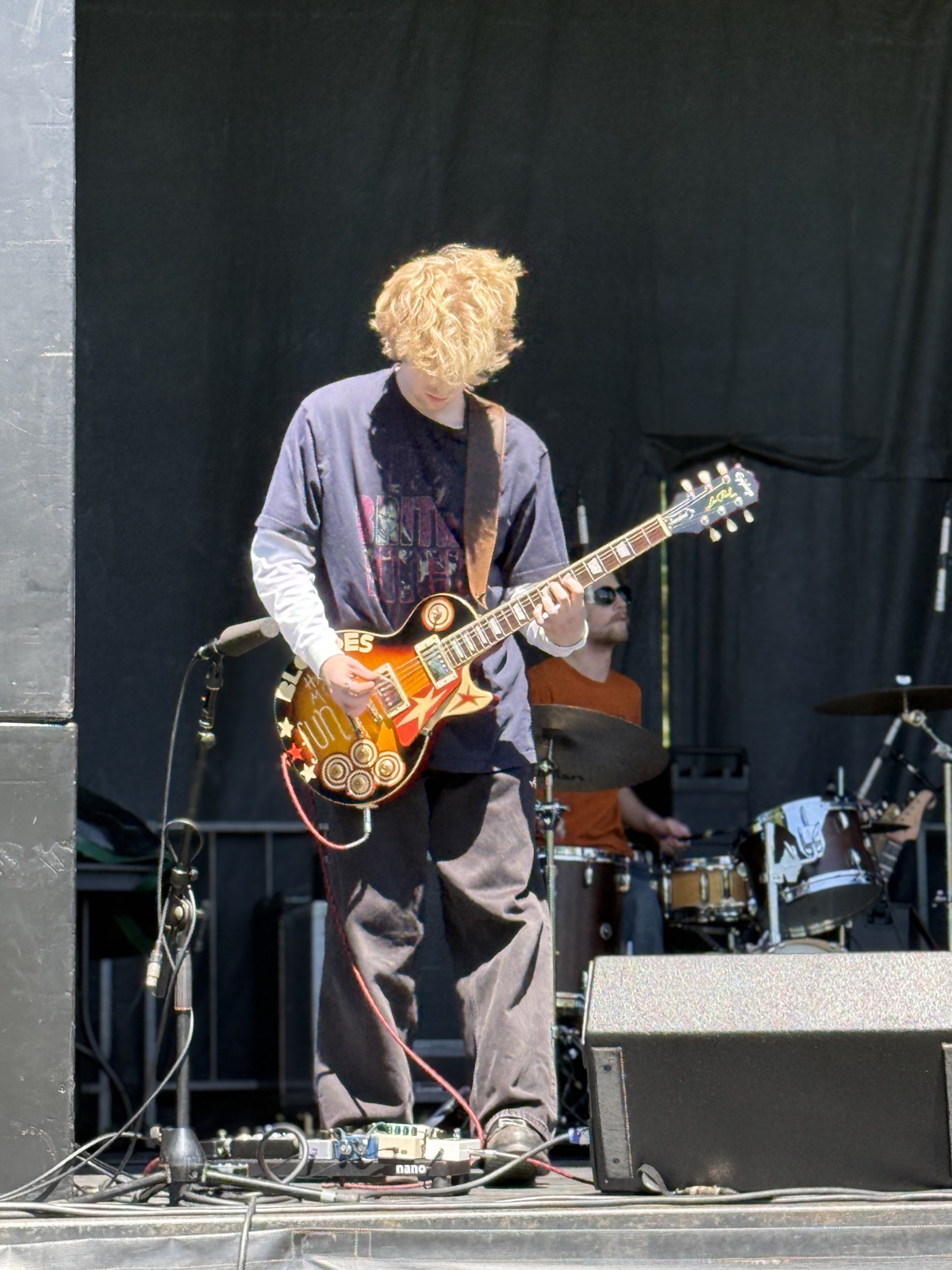 Benjamin Goodman performing on guitar.